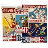 CRISTIANI BROS. CIRCUS POSTER COLLECTION