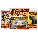 KING BROS. CIRCUS POSTER COLLECTION