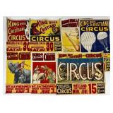 KING BROS. - CRISTIANI BROS. CIRCUS POSTERS