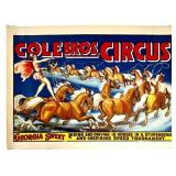 COLE BROS. CIRCUS POSTER