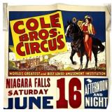 COLE BROS. CIRCUS POSTER