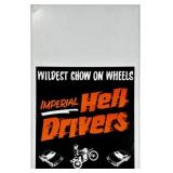 IMPERIAL HELL DRIVERS WINDOW CARD