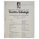 RINGLING CLOWN COLLEGE - BALLENTINE PROGRAM