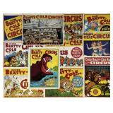 CLYDE BEATTY - COLE BROS. CIRCUS POSTERS