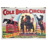 COLE BROS. CIRCUS POSTER