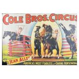 COLE BROS. CIRCUS POSTER