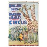 RINGLING BROS. BARNUM BAILEY CIRCUS POSTER