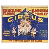 RINGLING BROS. BARNUM BAILEY CIRCUS POSTER
