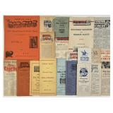 AMERICAN CIRCUS ROUTE CARDS - BOOKLETS