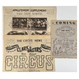 THREE CIRCUS COURIERS