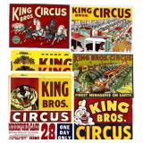 KING BROS. CIRCUS POSTER COLLECTION