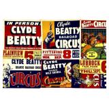 CLYDE BEATTY CIRCUS POSTER COLLECTION