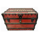 GEORGE PERKY PERKINS CLOWN PROP TRUNK