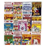 AMERICAN CIRCUS WINDOW CARD COLLECTION