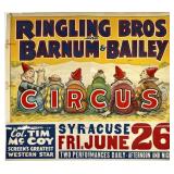 RINGLING BROS. BARNUM BAILEY CIRCUS POSTER