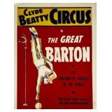 CLYDE BEATTY CIRCUS POSTER
