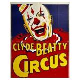CLYDE BEATTY CIRCUS POSTER