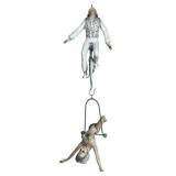 LA NORMA IRON JAW TRAPEZE ART SCULPTURE