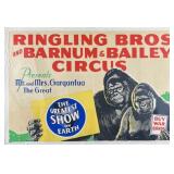 RINGLING BROS. BARNUM BAILEY CIRCUS POSTER