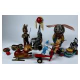 COLLECTION OF TIN TOYS