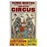 HAMID-MORTON CIRCUS POSTER