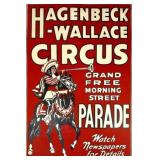 HAGENBECK-WALLACE CIRCUS POSTER