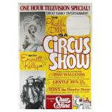 PHYLLIS DILLER CIRCUS SHOW POSTER