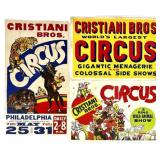 CRISTIANI BROS. CIRCUS POSTER COLLECTION