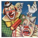 STOCK CIRCUS POSTER - CLOWNS