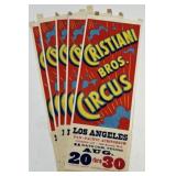 CRISTIANI BROS. CIRCUS POSTERS