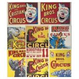 KING BROS. CIRCUS POSTERS