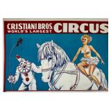 CRISTIANI BROS. CIRCUS POSTER