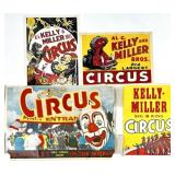 KELLY-MILLER BROS. CIRCUS POSTER COLLECTION