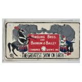 RINGLING - BARNUM LICENSE PLATE