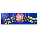 RINGLING BROS. BARNUM BAILEY CIRCUS BANNER