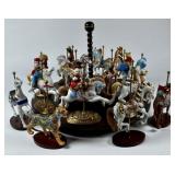CARNIVAL OF DECORATIVE CAROUSEL HORSES