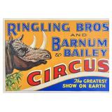 RINGLING BROS. BARNUM BAILEY CIRCUS POSTER