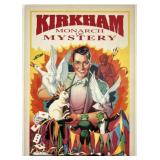 KIRKHAM MONARCH OF MYSTERY POSTER