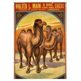 WALTER L. MAIN CIRCUS POSTER