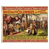 BARNUM AND BAILEY CIRCUS POSTER