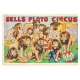 SELLS-FLOTO CIRCUS POSTER