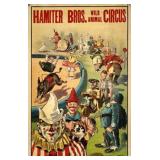 HAMITER BROS. CIRCUS POSTER