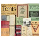 WILLIAM HOBSON CIRCUS TENT MEMORABILIA