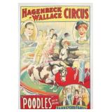 HAGENBECK-WALLACE CIRCUS POSTER