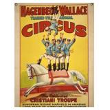 HAGENBECK-WALLACE CIRCUS POSTER
