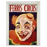 FERRIS CIRCUS POSTER
