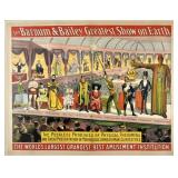 BARNUM AND BAILEY CIRCUS POSTER