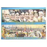 BARNUM AND BAILEY GREATEST SHOW ON EARTH POSTER