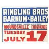 RINGLING BARNUM CIRCUS - MOUNDSVILLE