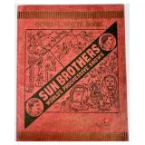 1913 SUN BROTHERS CIRCUS ROUTE BOOK